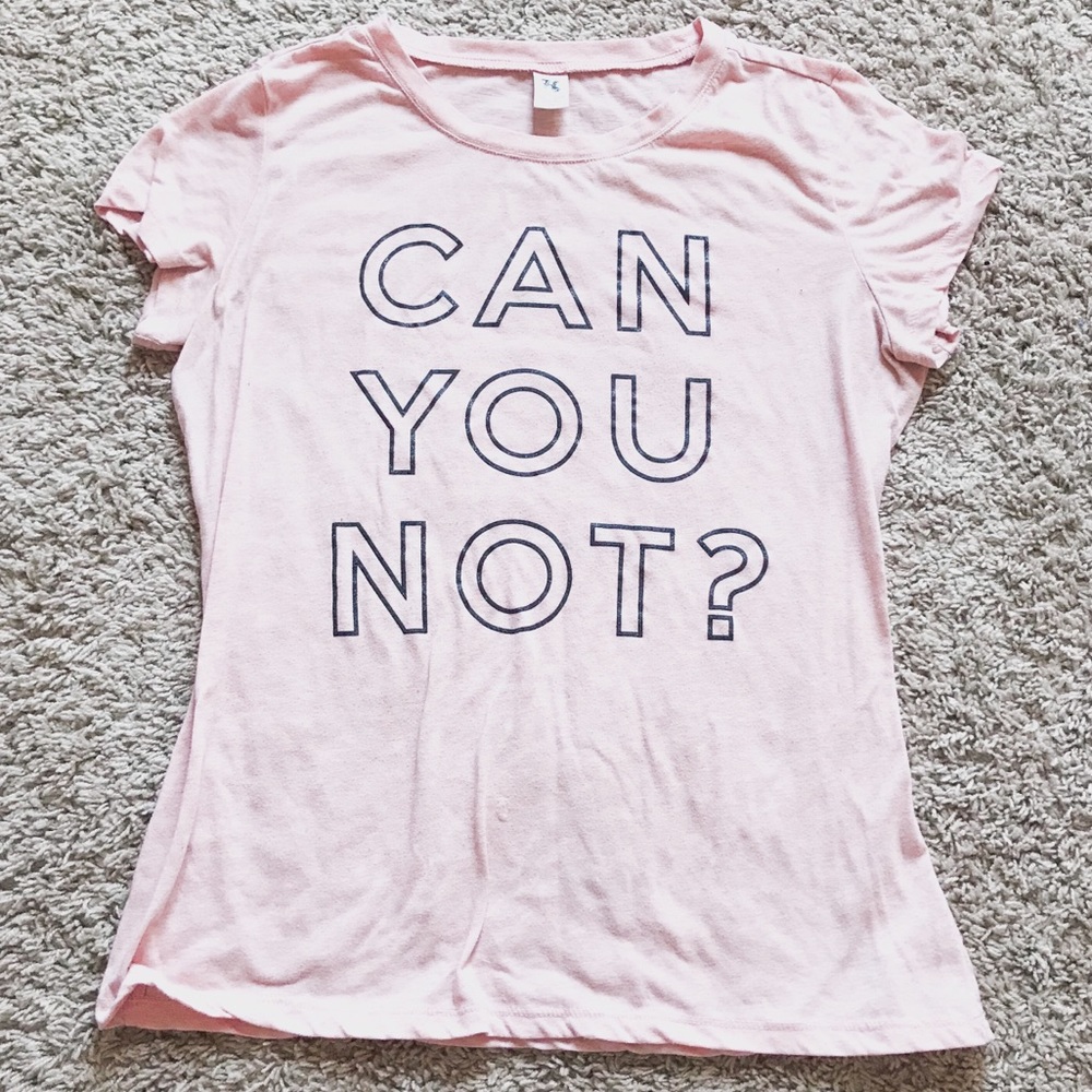 Pink tee